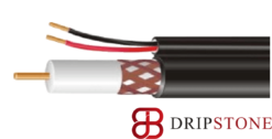 CABLE RG59 + 2DC CCTV 75OHM COAXIAL