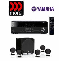 סט קולנוע ביתי רסיבר YAMAHA HTR2067 + רמקולים MOREL PRIMO