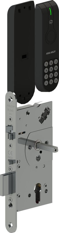 L100 EURO Electronic lock with Standard RFID-Reader