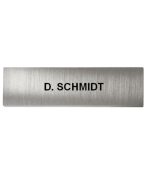 Nameplate for one call button of a DoorBird D21x Video Door Station