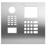 Front panel for DoorBird D21xKH Stainless Steel V2A