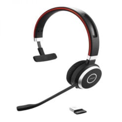מערכת ראש מקצועית אלחוטית ל-VOIP דגם UC Mono עם מעמד טעינה