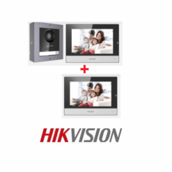DS-KIS602 קייט אינטרקום מצלמה  מודול X1  עם 2 מסכים היקוויזן HIKVISION