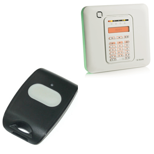 בקרה אלחוטית +לחצן מצוקה