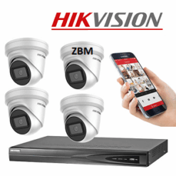 חבילות מצלמות אבטחה ומערכות הקלטה HIKVISION בטכנולוגיית IP