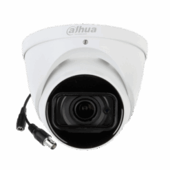 מצלמת כיפה HDCVI רזולוציה 2MP עדשה קבועה 2.8 מ”מ מיקרופון מובנה אינפרה-אדום חכם ל30 מטר+ראיית כוכבים