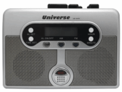 ווקמן מקליט/רדיו  קלטת /קסטה Universe NR-9050 FM/AM Universe USA