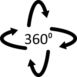 360 °