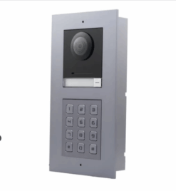 פנל אינטרקום וידאו IP  משולב מצלמה +קודן קופסה תחת הטייח תוצרת HIKVISION