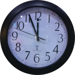 שעון קיר אנלוגי מהודר 10 אינץ. סקל אלקטרוניקה