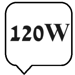 120W