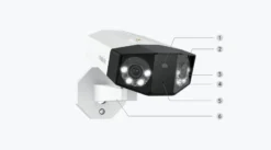 מצלמות Reolink כפולות עדשה (Dual Lens) – כיסוי פנורמי וזום חכם