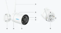 מצלמות אבטחה אלחוטיות (WiFi) Reolink – התקנה קלה, גמישות מלאה