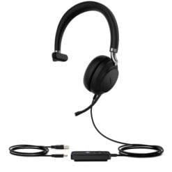 UH38 Mono UC -W/O BAT קישור מערכת הראש דרך כבל USB או קישור אלחוטי באמצעות Bluetooth 5.1