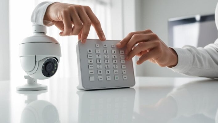 Calculating recording volume on security cameras