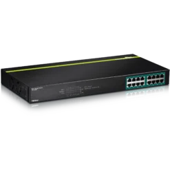 מתג לא מנוהל  POETPE-TG160G 16-Port TRENDnet 