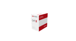 HIKVISION DS-1LN6U-W/CCA - כבל רשת U/UTP Cat.6 CCA 23AWG (אורך 305 מטר, לבן)