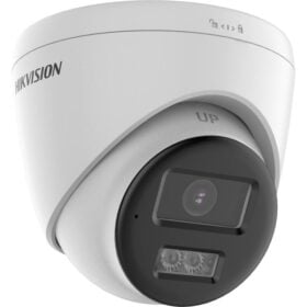 DS-2CE78U0T-LXTS - 4K Two Way Audio & Siren Fixed Turret Camera