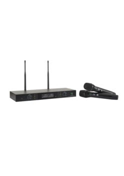 FI-W2V - Dual Channel UHF Digital Wireless Vocal Handheld Microphone, with Diversity Receiver