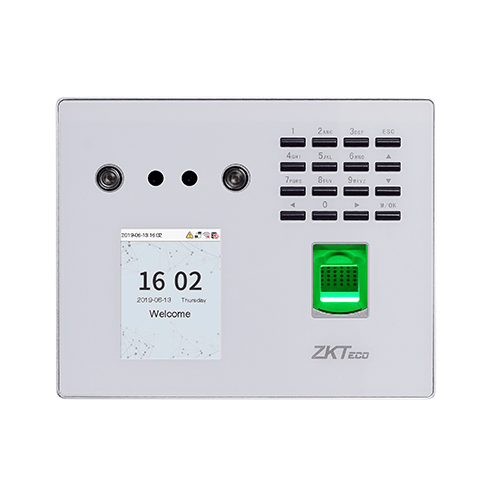 שעון נוכחות זיהוי ביומטרי ZKTeco MB40-VL – טכנולוגיית זיהוי פנים מתקדמת וגישה ללא מגע