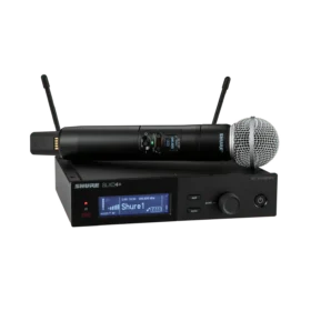 SLXD24+/58 Digital Wireless Handheld System with SM58® Cardioid Dynamic Microphone